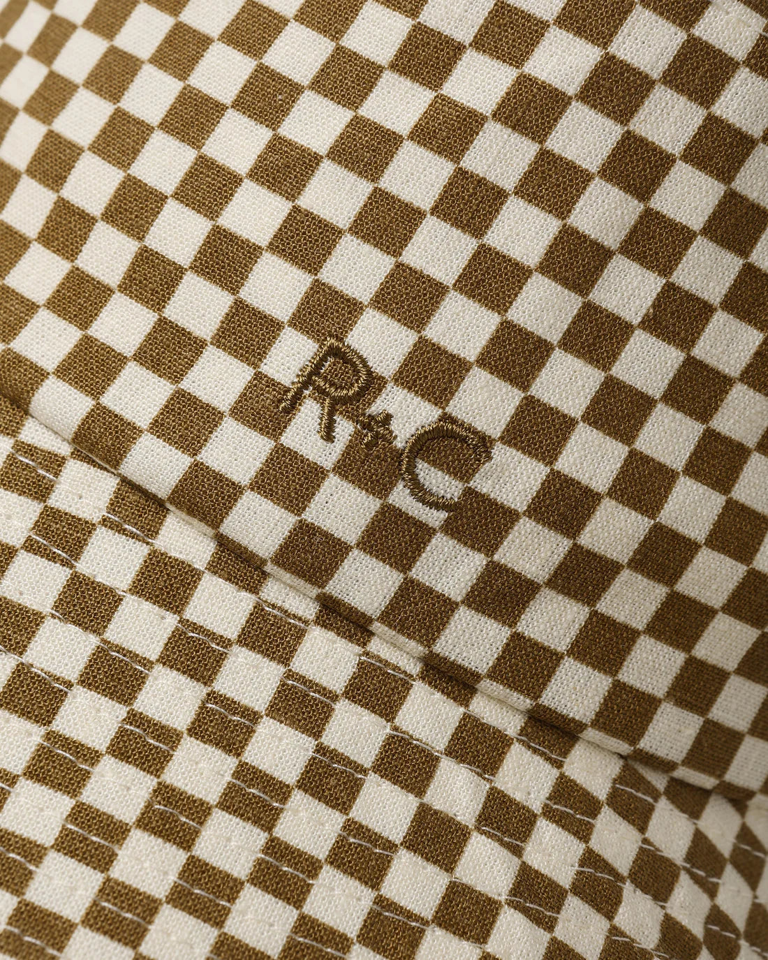 Bucket Hat || Ocre Check