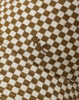 Bucket Hat || Ocre Check