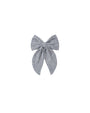 Oversized Bow | Marine Gingham
