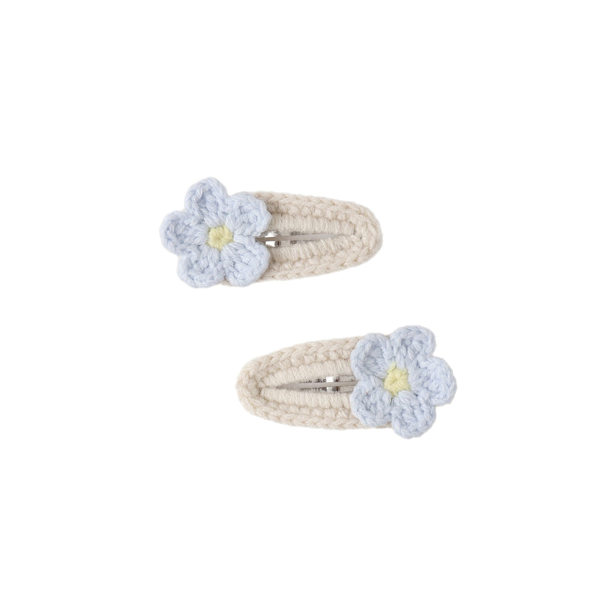 Rylee & Cru Crochet Clip Set | Natural