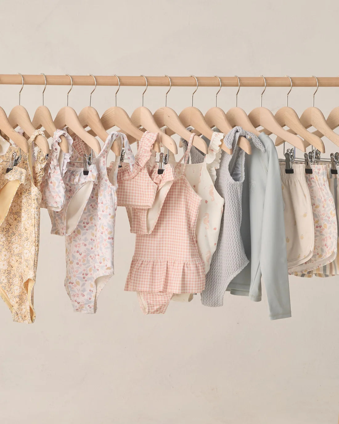 Tori Skirted One-Piece || Petal Gingham