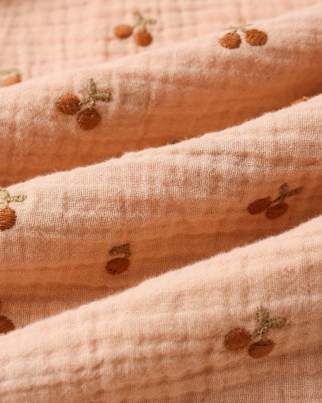 Francesca Dress | Cherry Embroidery