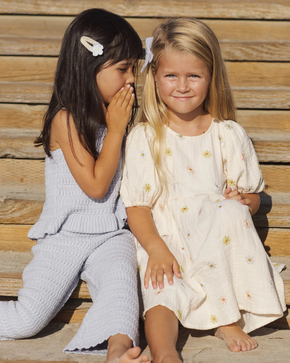 Crochet Clip Set || Natural