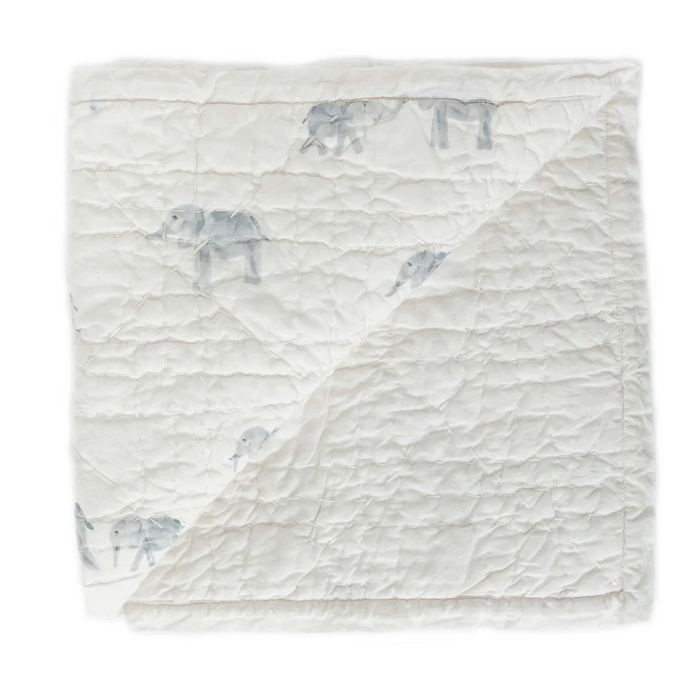 Pehr Follow Me Elephant Blanket