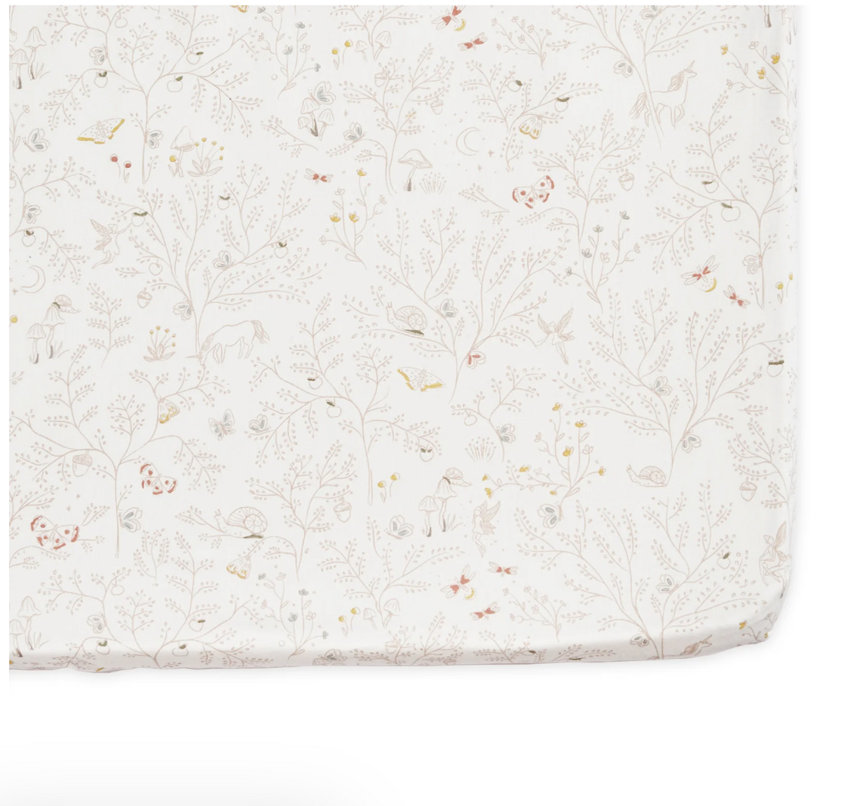Pehr Organic Cotton Crib Sheet | Secret Garden
