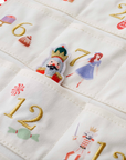 Embroidered Hanging Advent Calendar | Nutcracker