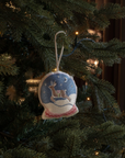 Embroidered Ornament | Snow Globe
