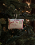 Embroidered Ornament | Letter To Santa