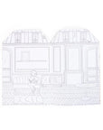 Colouring Book with Stickers |  Parisiennes