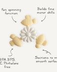 Bee Suction Spinner Toy