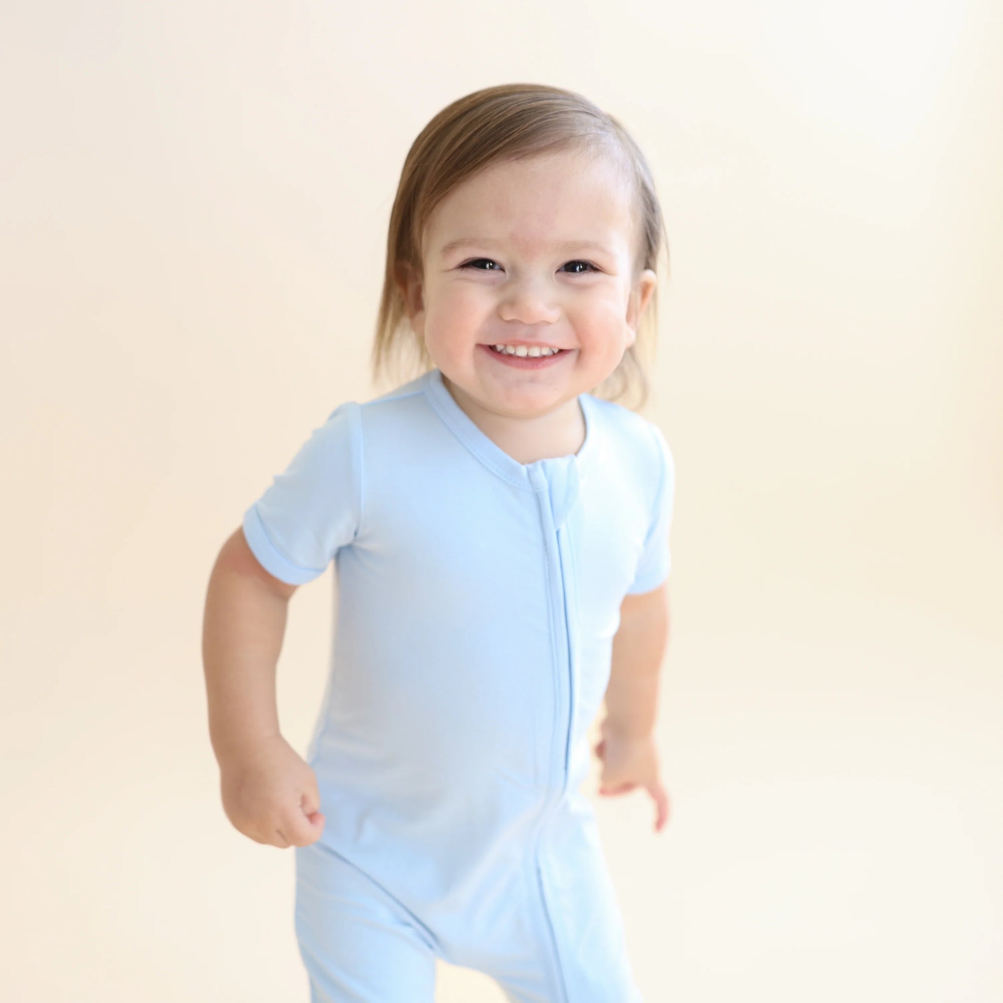 Zippered Shortall Romper | Breeze