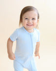 Zippered Shortall Romper | Breeze