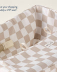 Shopping Cart Cover | Checkerboard