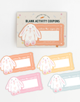 Bunny Activity Coupons | Blank