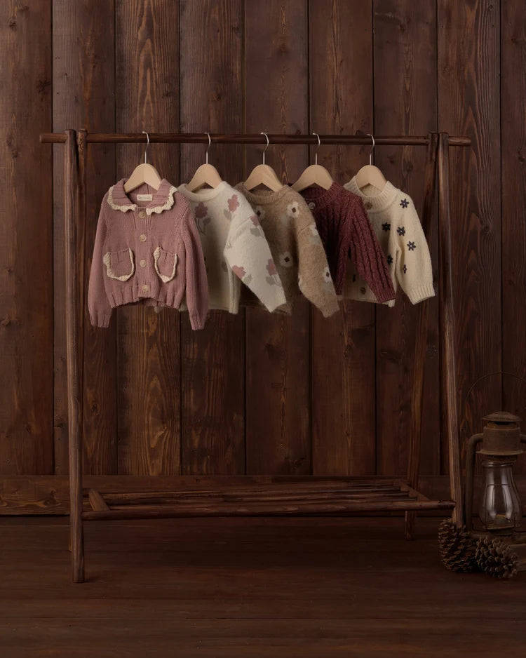 Aspen Sweater | Ivory Flower