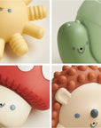 Itzy Squirt 4-Pack of Soft Bath Toys