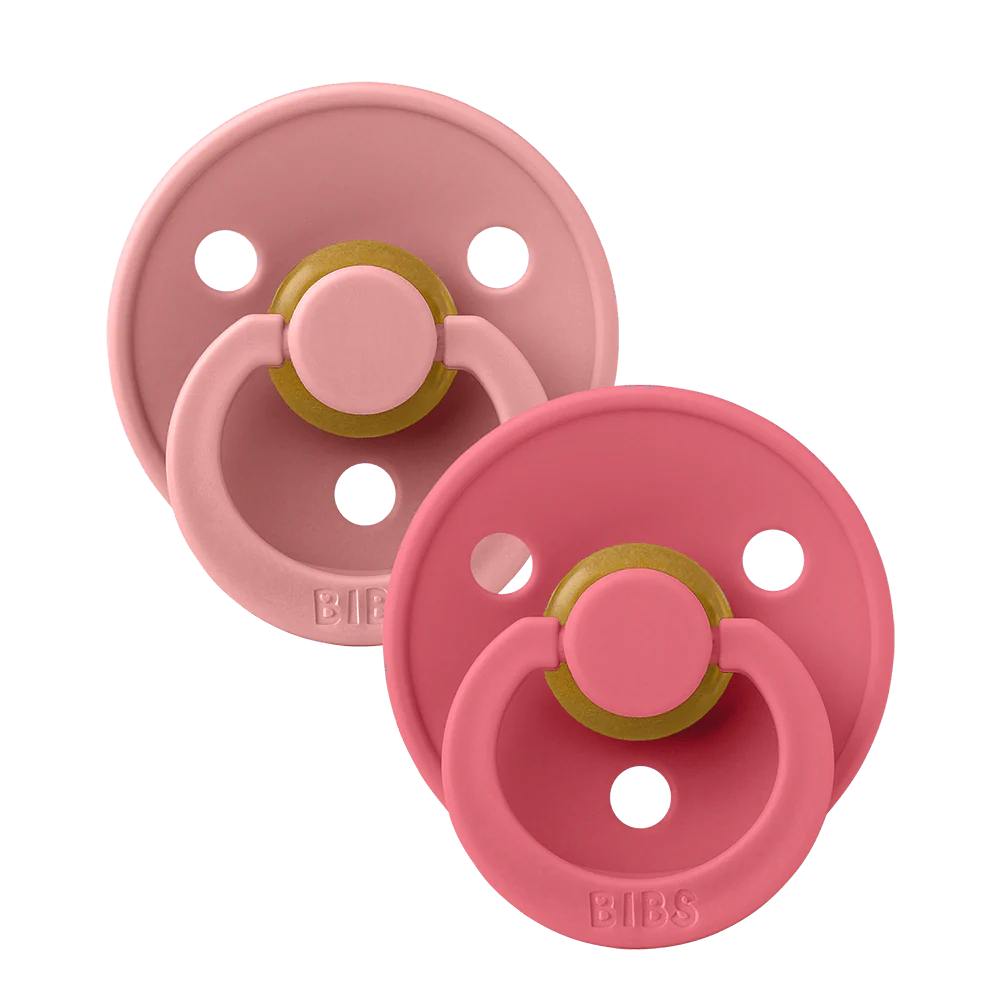 BIBS Pacifier Original Colour | Dusty Pink/Coral