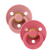 BIBS Pacifier Original Colour | Dusty Pink/Coral
