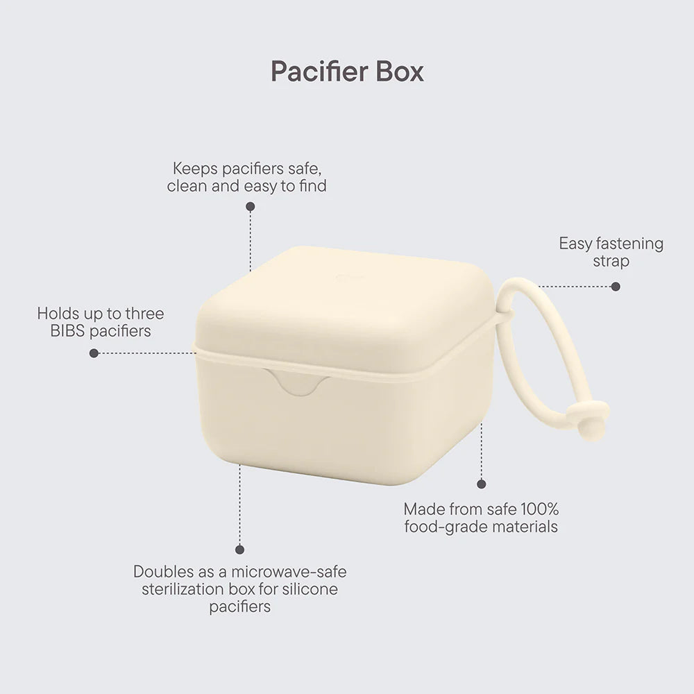 BIBS Pacifier Box | Blush