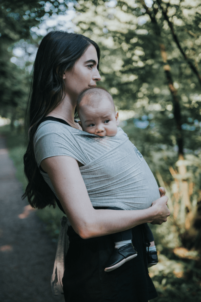 The Rachel Beluga Wrap | Light Grey Heather