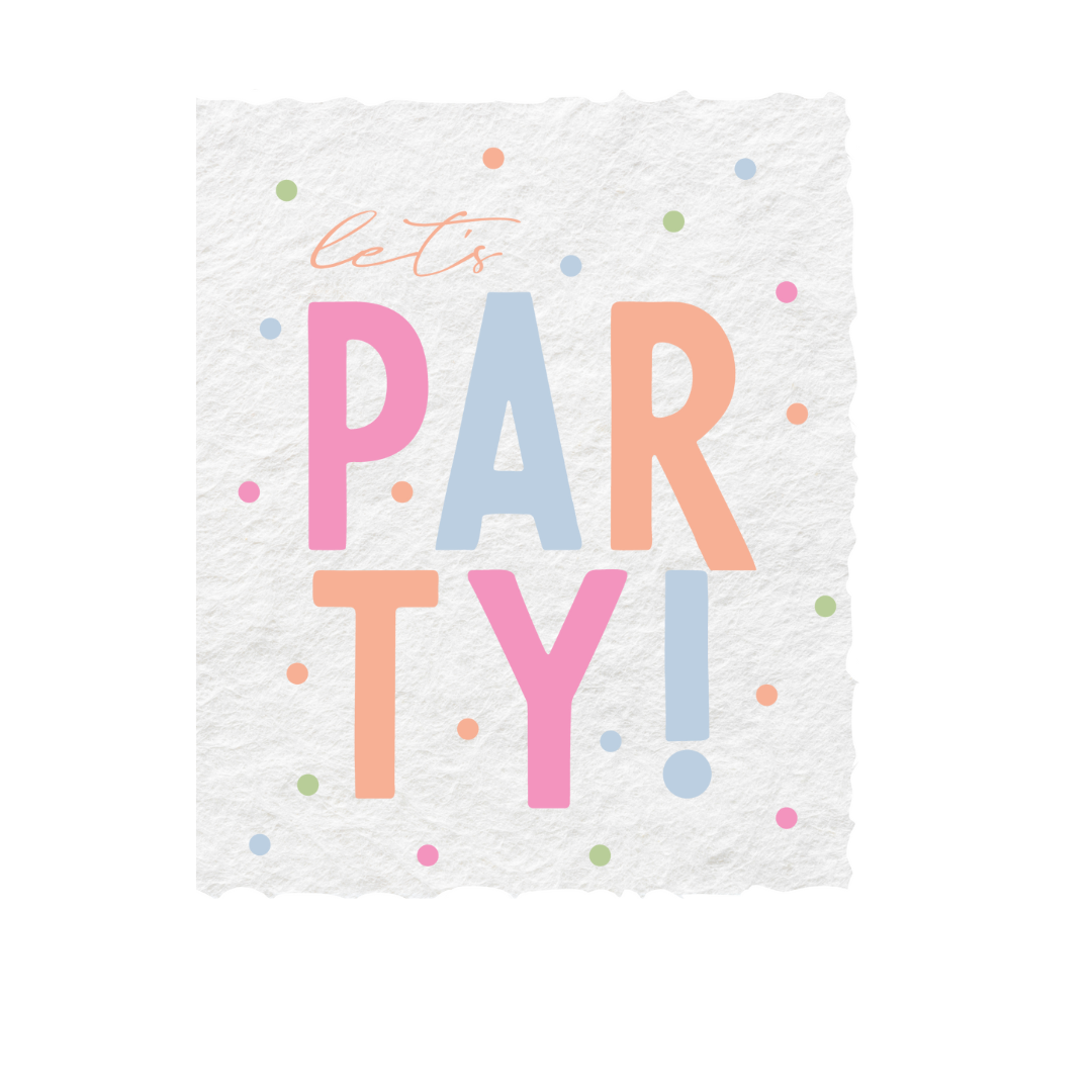 Let's Party Card