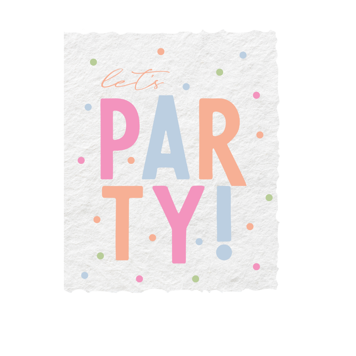 Let's Party Card
