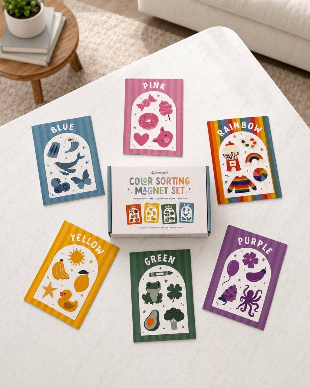 Color Sorting Magnet Set