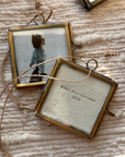Mini Frame Christmas Ornament | Baby's First Christmas 2025