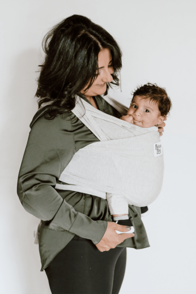 The Rachel Beluga Wrap | Light Grey Heather