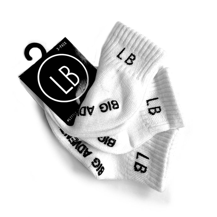 Little Bipsy White Sock 3-Pack