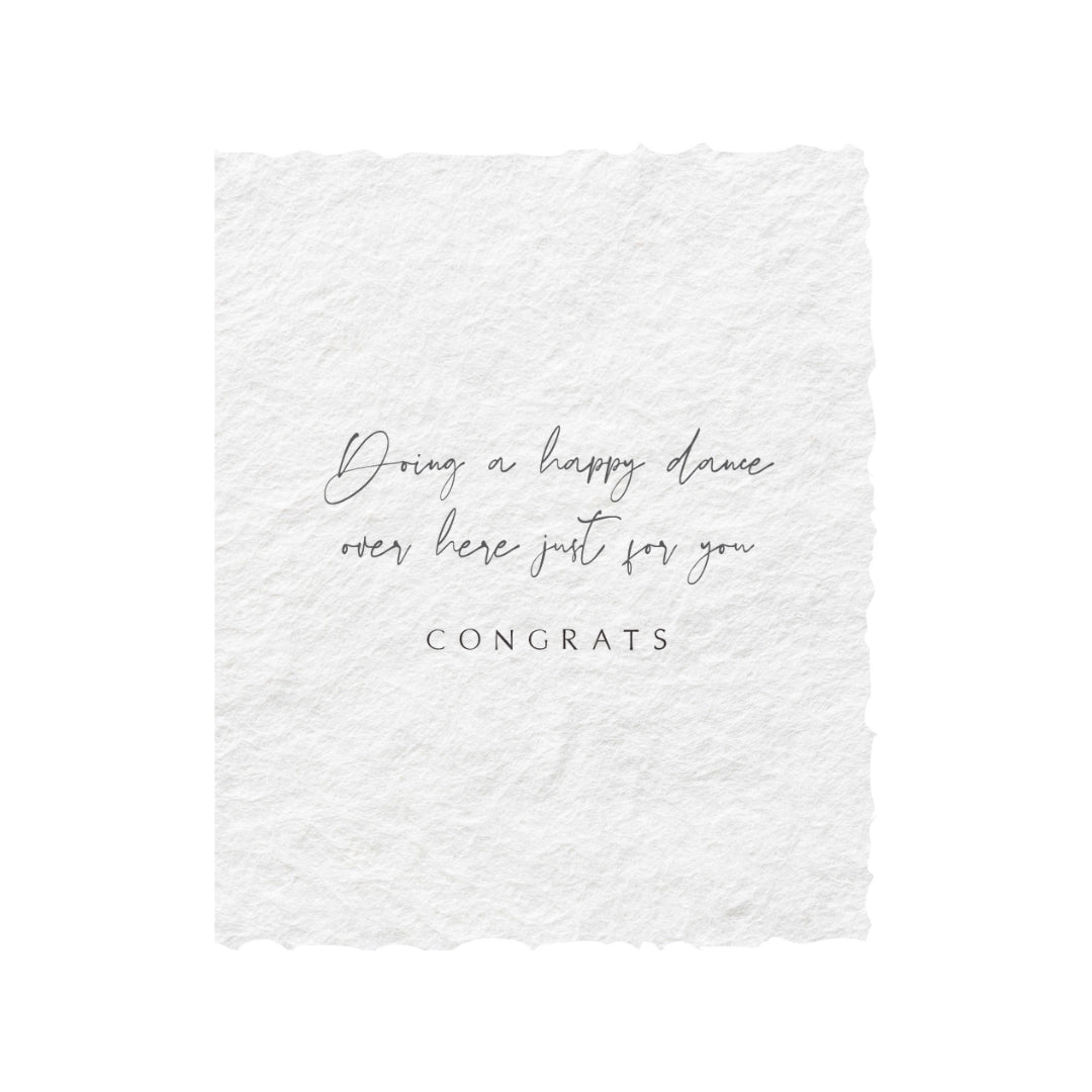 Happy Dance For You Card