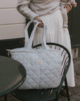 Diaper Bag | Blue Striped