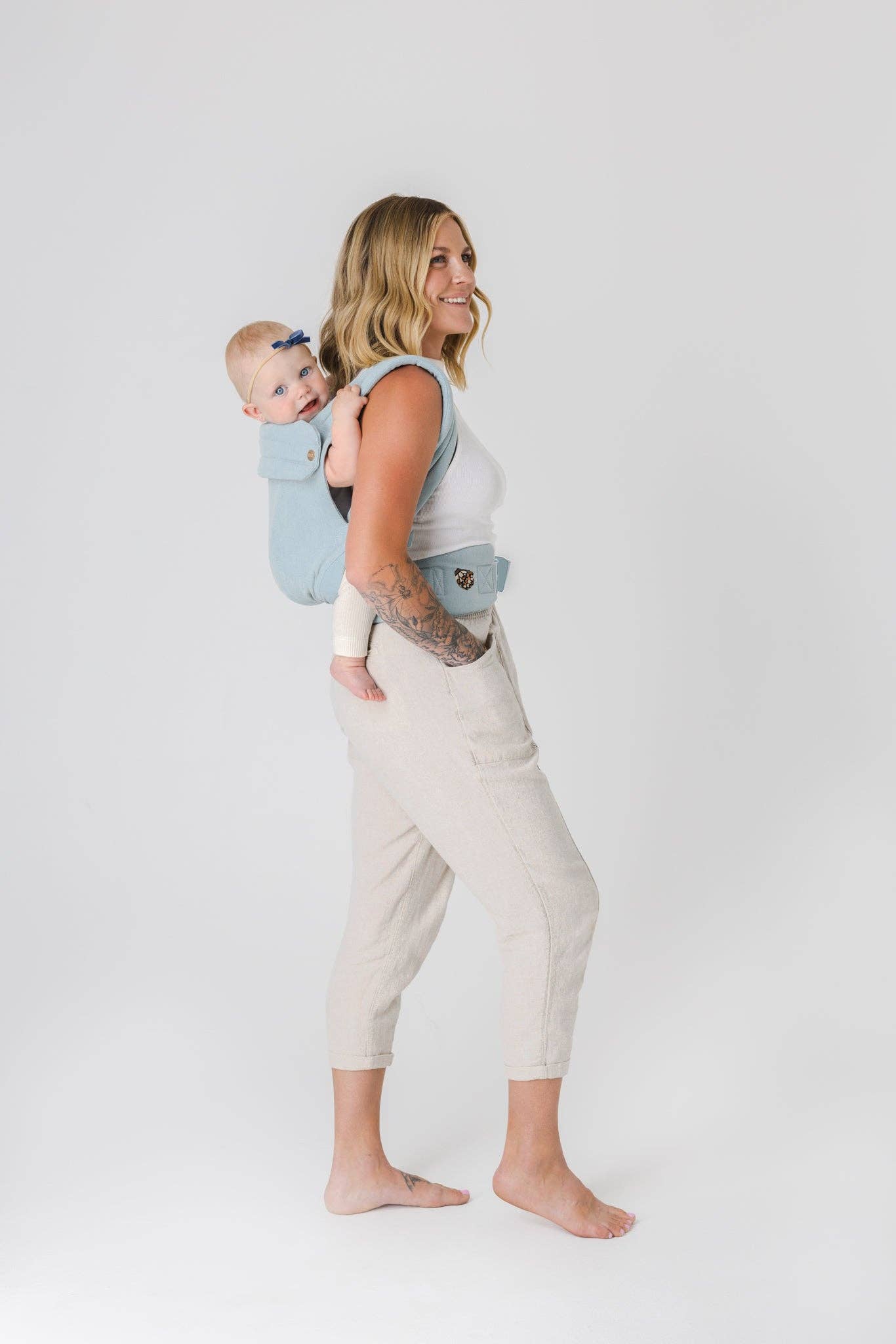 The Monarch Carrier | Dream Wash Denim