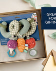 Spiral Car Seat Activity Toy | Veggie