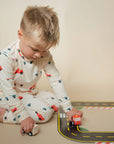 Two-Piece Ribbed Bamboo Pajamas | Rescue Paws
