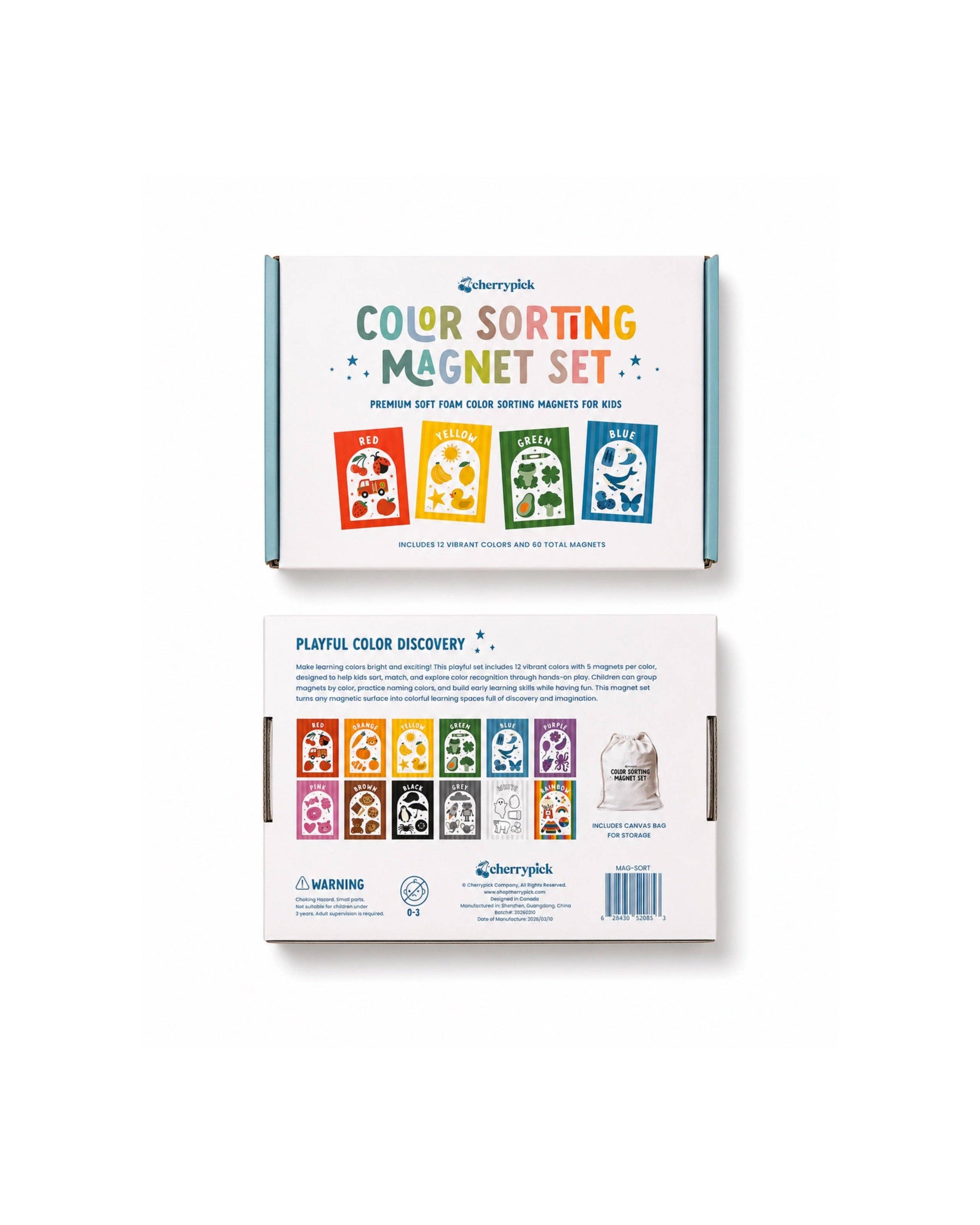 Color Sorting Magnet Set