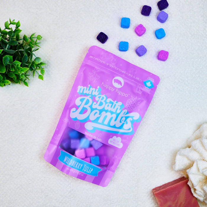 Mini Bath Bombs | Wildberry Tulip