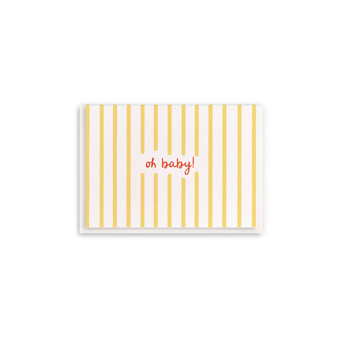 Baby Stripes Card