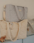 Diaper Bag | Blue Striped