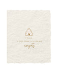A Little Honey On The Way Card
