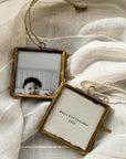 Mini Frame Christmas Ornament | Baby's First Christmas 2025