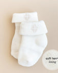 Baby 3-Pack Socks in Cloud