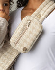 The Monarch Accessory Bag | Houndstooth
