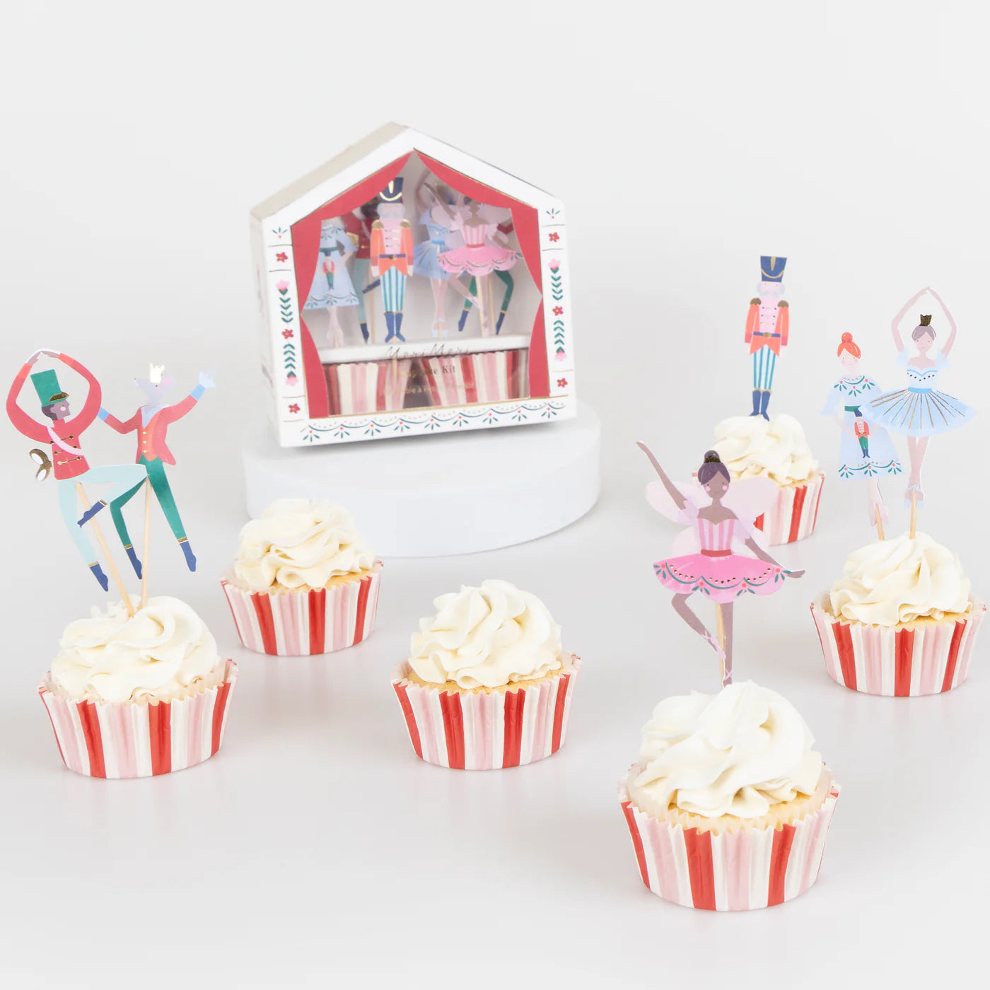 Nutcracker Ballet Cupcake Kit