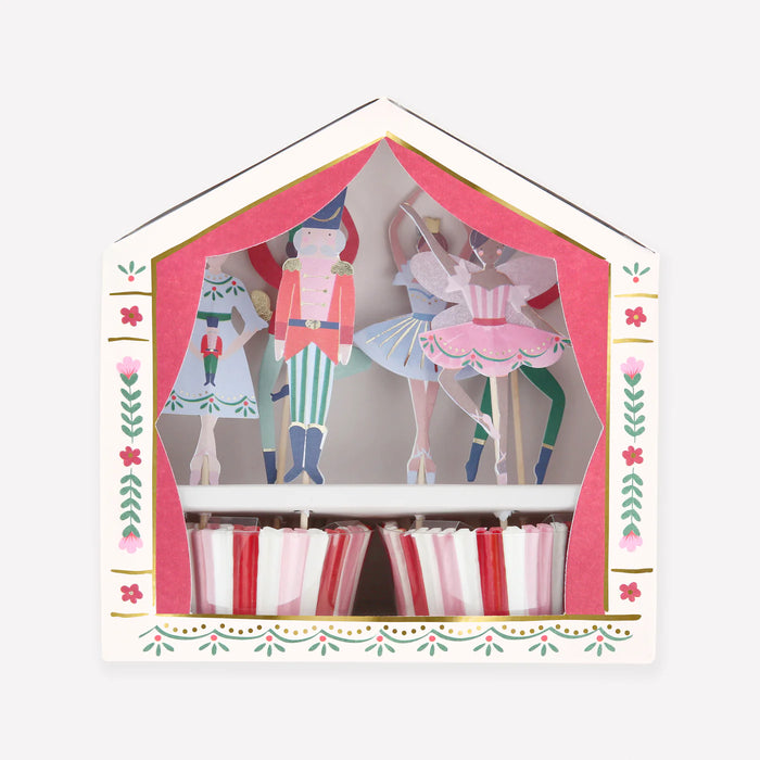 Nutcracker Ballet Cupcake Kit