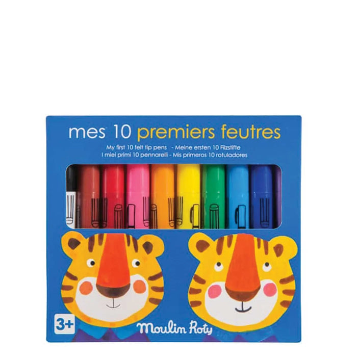 My First 10 Felt Tip Markers