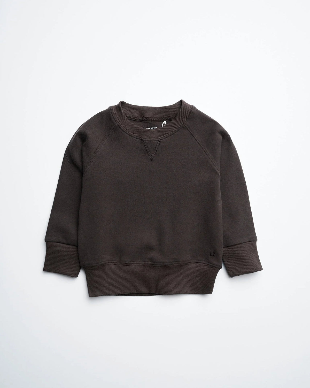 Little Bipsy Raglan Crewneck | Brown