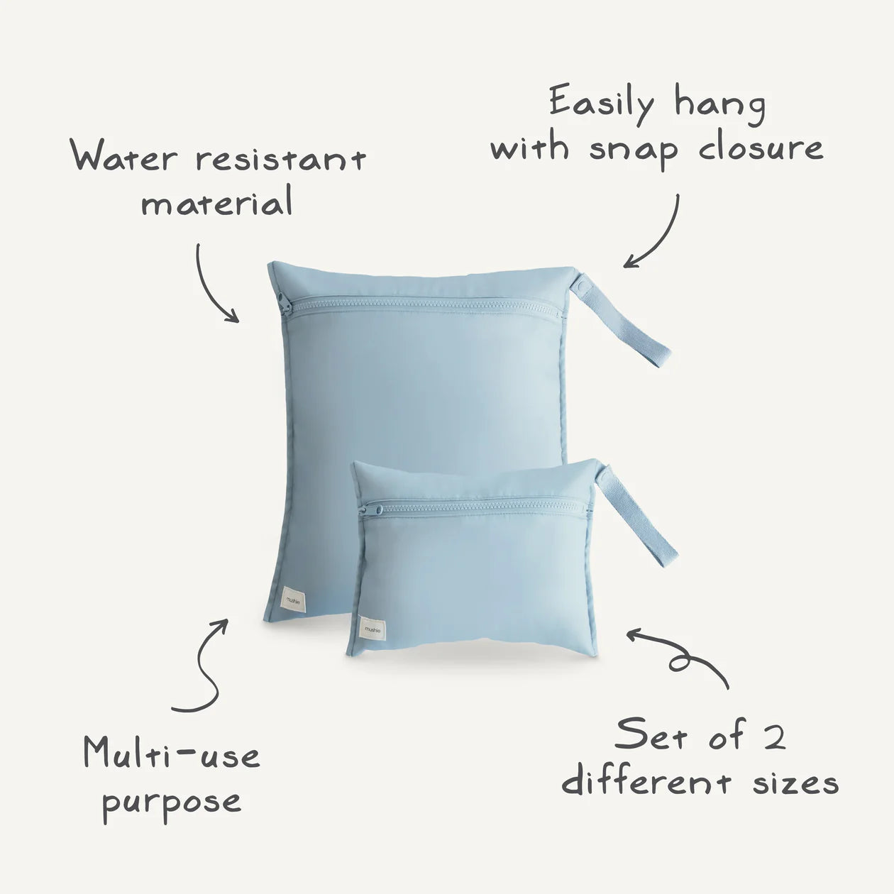 Water Resistant Wet Bag | Pastel Blooms