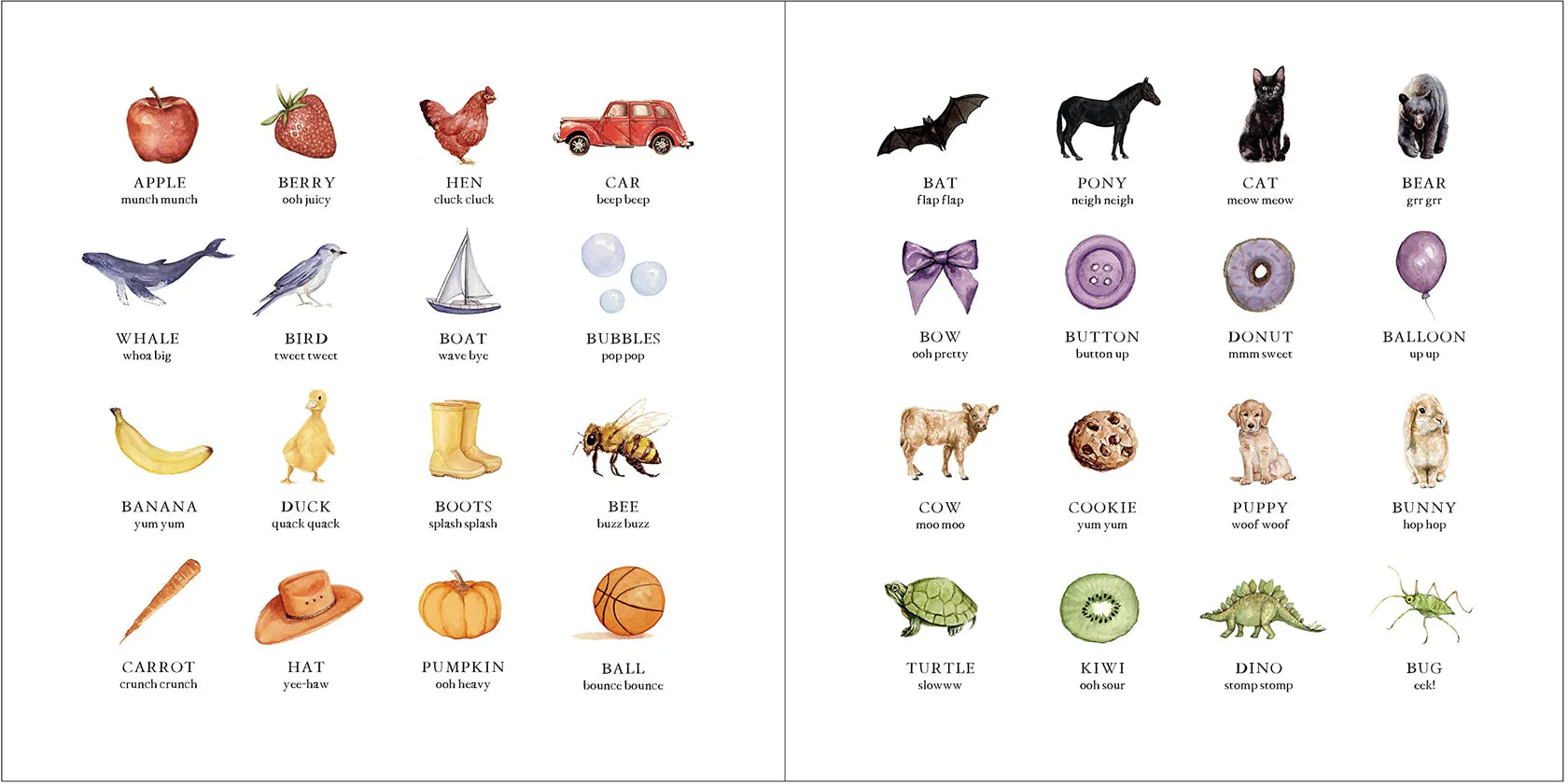 Wishy Washy: A Board Book Of First Words And Colors For Growing Minds