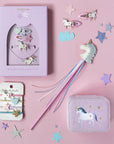 Unicorn Hair & Jewellery Set